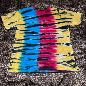 Tie Dye Short Sleeve T Shirt